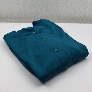 Blair Snap Button Long Sleeve Sweater w/Pockets Size Medium Gently‎ Used